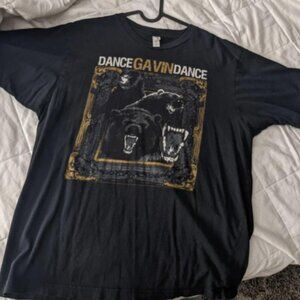 Dance Gavin Dance Black Cotton T Shirt